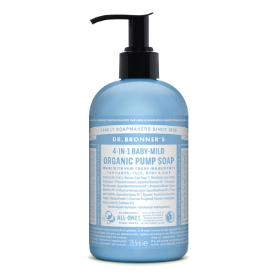 Dr Bronners Baby Mild Organic Pump Soap 355ml